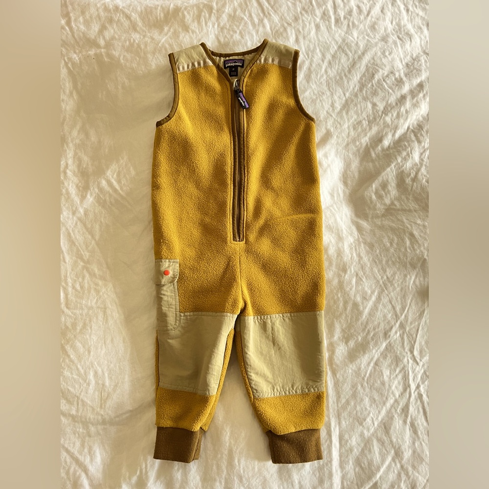 Vintage Patagonia Synchilla Fleece Overalls